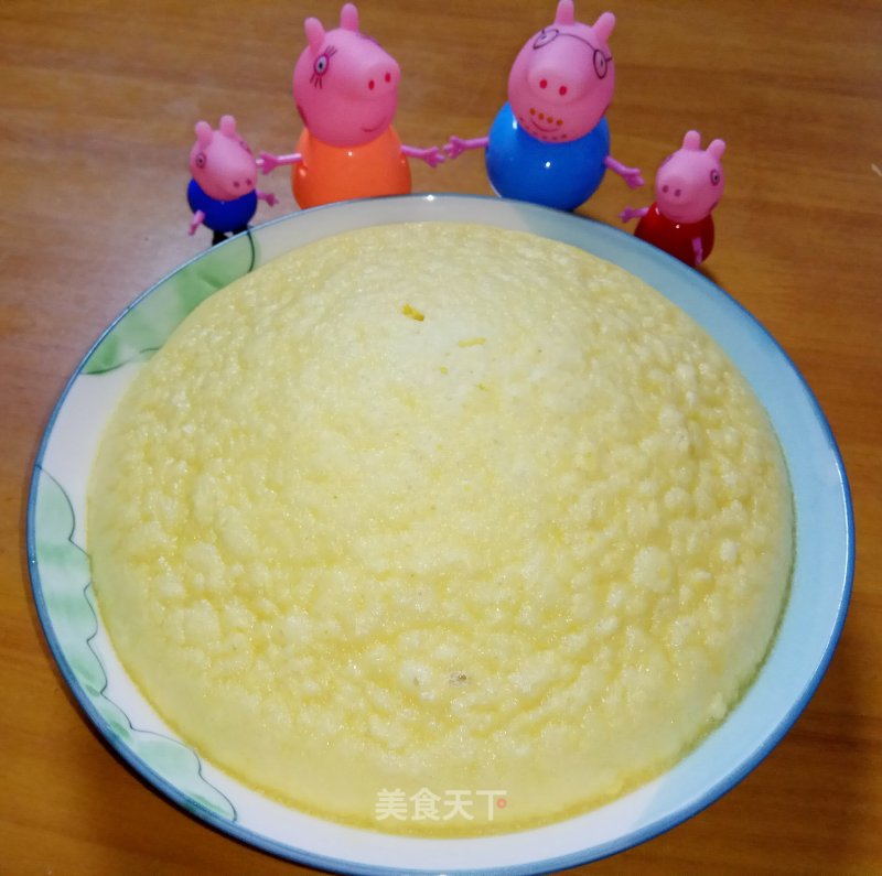 Steamed Whole Egg Custard Cake recipe