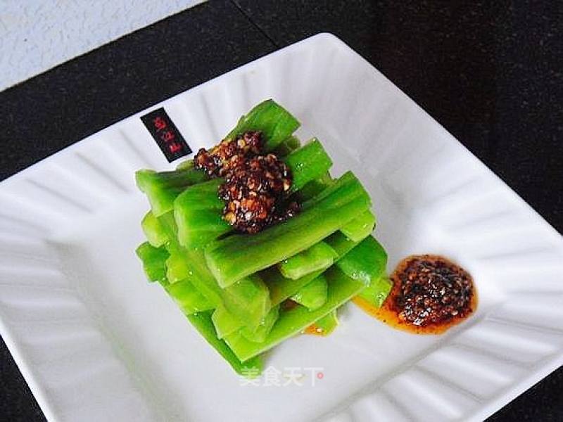 Spicy Bitter Gourd Strips recipe