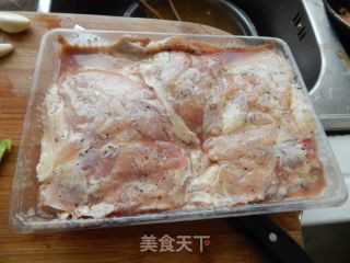 Stir-fried Chicken Chop with Green Pepper recipe