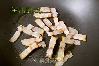 Stir-fried Bacon with Winter Bamboo Shoots ─ ─ "fish Kitchen" recipe