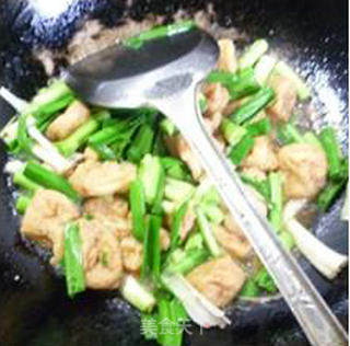 Stir-fried Tofu with Garlic recipe