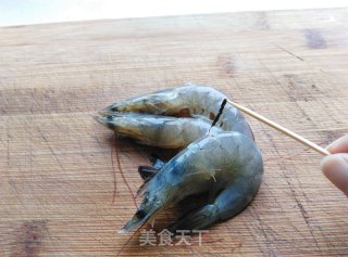 【yantai】salt Baked Eagle Claw Shrimp recipe