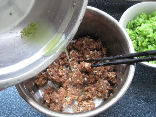 Steamed Dumplings with Pork and Lentil Noodles recipe