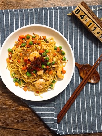 Fried Noodles with Xo Sauce recipe