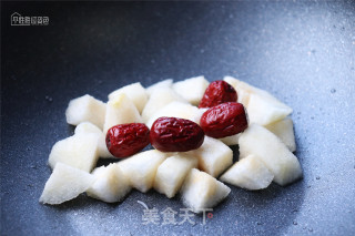 Lemon Rock Sugar Pear Water recipe