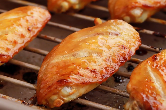 Honey Grilled Chicken Wings recipe