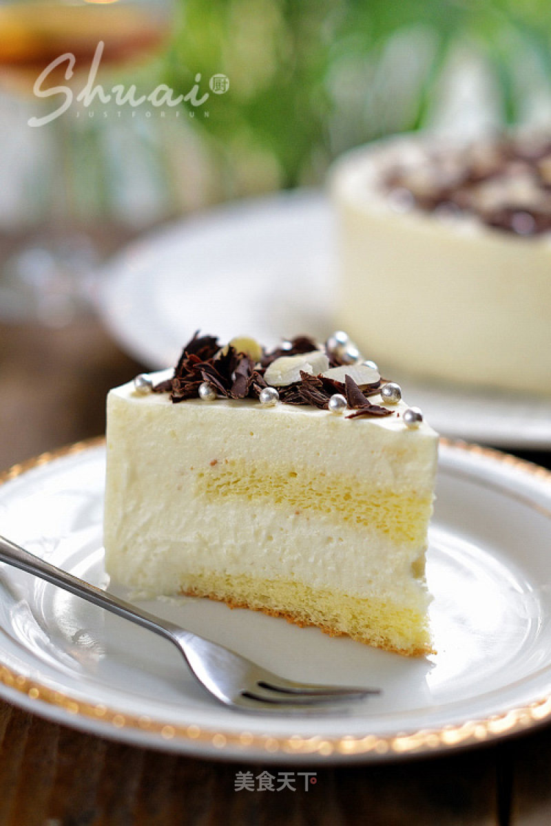 【durian Mousse Cake】 recipe