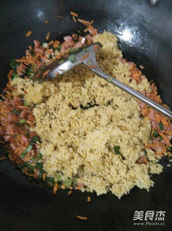 Millet Fried Rice recipe