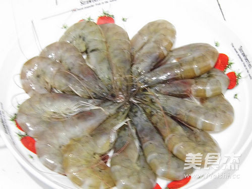 Steamed Shrimp with Garlic Vermicelli recipe