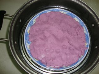 【purple Sweet Potato Cake with Coconut Fragrant】------purple Romantic Encounter recipe