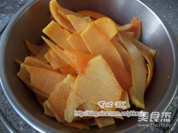 Candied Orange Peel recipe