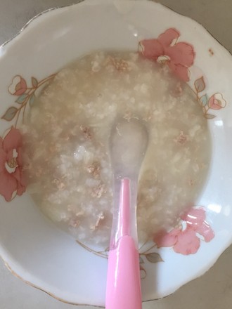 Yam Minced Pork Congee (baby Version) recipe