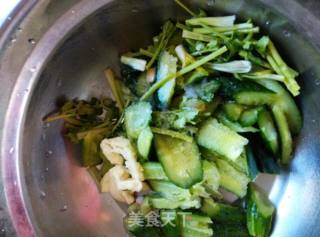 Cucumber with Crabmeat recipe