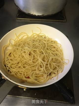 Garlic Chili Pasta recipe