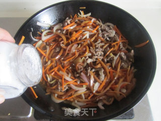 Chiba Tofu Stir-fried Shredded Beef recipe