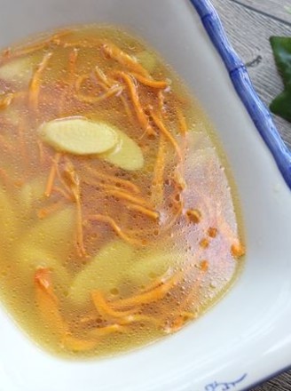 Yam Cordyceps Flower Soup recipe