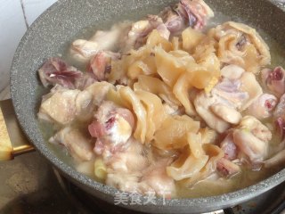 Stewed Chicken with Fish Maw recipe