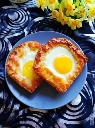 Sun Egg Toast recipe