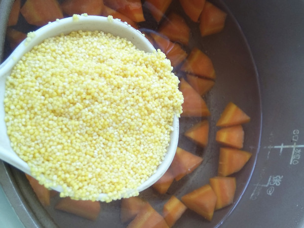 Millet Carrot Porridge recipe