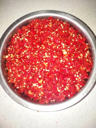 Homemade Chopped Chili Sauce recipe