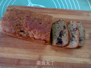 #四session Baking Contest and It's Love to Eat Festival# Oil-free Banana, Date and Walnut Bread recipe