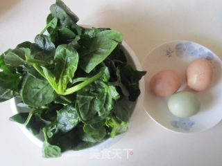 Scrambled Eggs with Spinach recipe