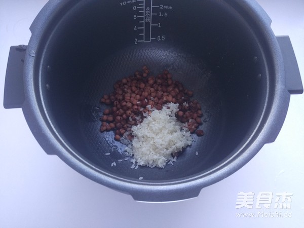 Red Bean and Japonica Rice Congee recipe