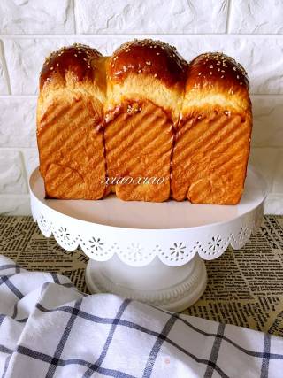 #trust之美#one-time Fermentation Toast recipe