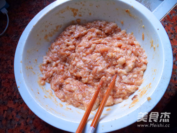 Leek Meat Dumplings recipe