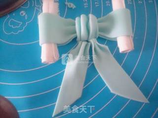 Bowknot Fondant Cake recipe