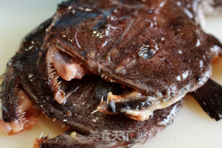 Roasted Anglerfish with Garlic Spicy Sauce recipe