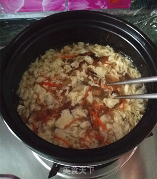 [sichuan] Shredded Chicken, Yam, Black Pepper Hot and Sour Soup recipe