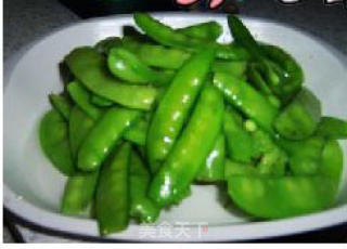 Snow Pea in Oyster Sauce recipe