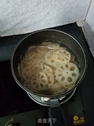 Red Oil Mixed Lotus Root recipe
