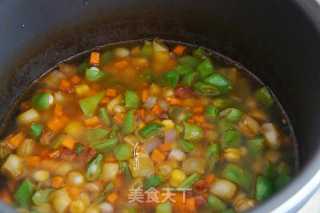 Braised Rice with Beans recipe