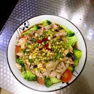 Chicken Shredded with Chilli Pepper recipe