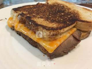 Fried Cheese Sandwich Breakfast recipe