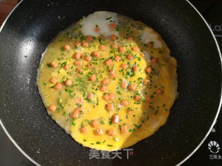 Wild Onion Egg Pancake recipe