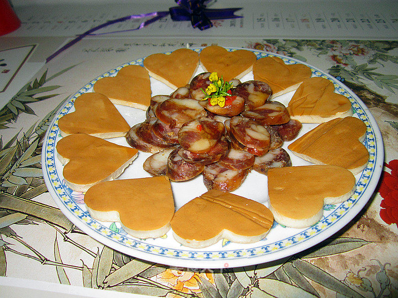 Cold Cuts with Sausage and Bean Slices recipe