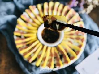 Three-color Steamed Egg recipe