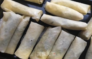 Thin Fried Spring Rolls recipe