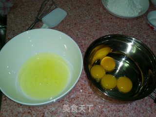 Chestnut Chiffon Cake recipe