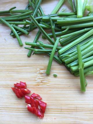 Stir-fried Parsley recipe