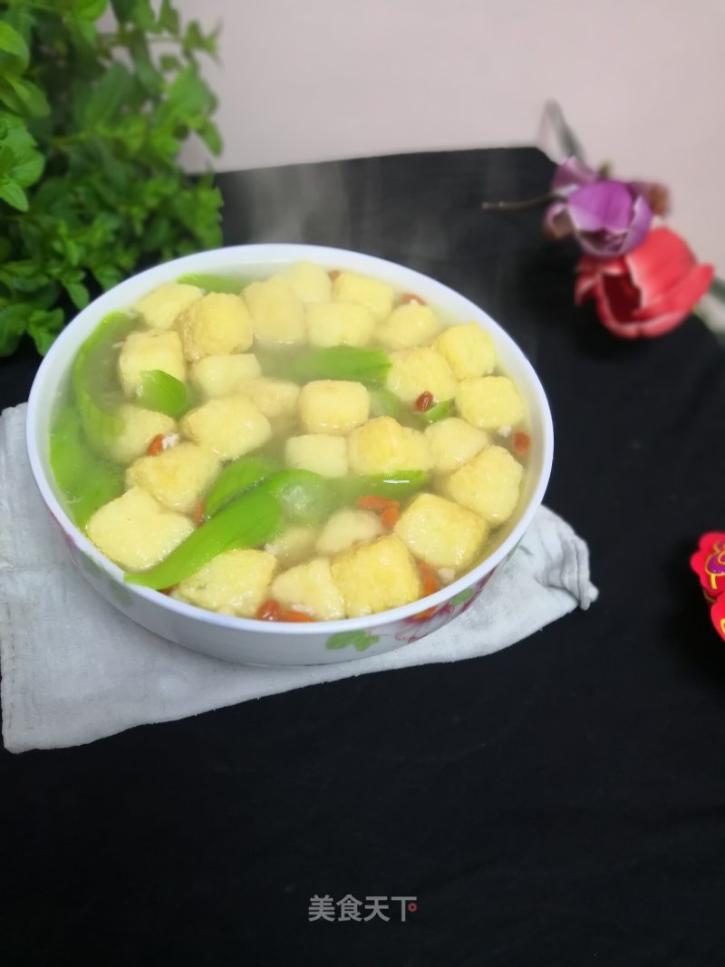 Tofu Loofah Soup recipe