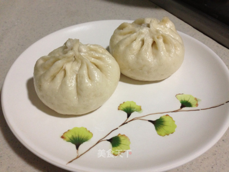 Beef and Green Onion Stuffed Buns