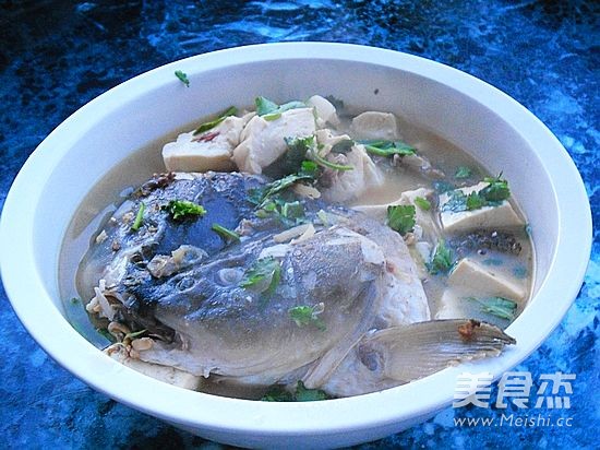 Fish Head Stewed Tofu recipe