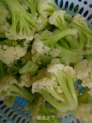 Chicken Stir-fried Cauliflower recipe