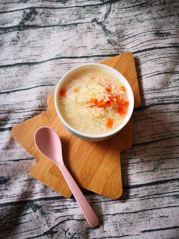 Brown Rice and Carrot Porridge recipe