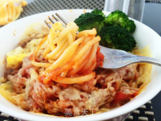 Simple Homemade Steak Baked Pasta recipe