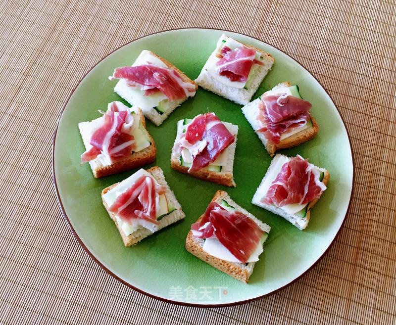 Spanish Ham with Toast recipe